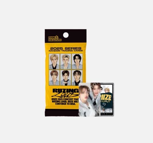[RIIZE] 2025 RIIZE CONCERT TOUR [RIIZING LOUD] : Random Trading Card (Unit)