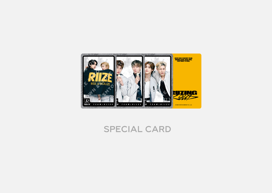 [RIIZE] 2025 RIIZE CONCERT TOUR [RIIZING LOUD] : Random Trading Card (Unit)