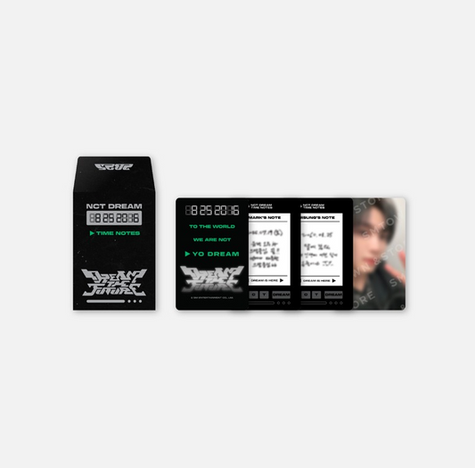 [NCT] 2025 NCT Dream Tour : The Dream Show 4: Dream The Future : Random Trading Card (Time Note Set)