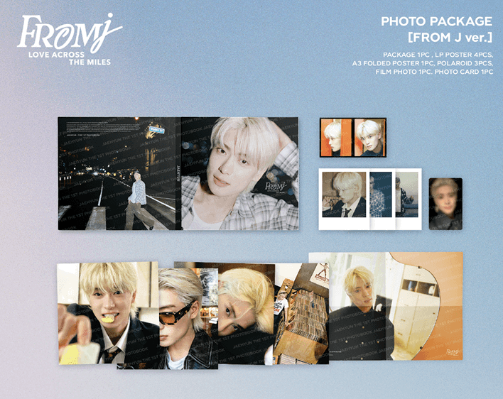 [NCT] NCT 127 : JAEHYUN [FROM J : LOVE ACROSS THE MILES] Photo Package