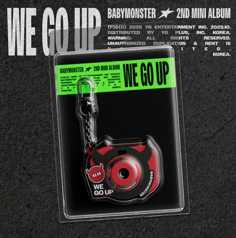 [BABYMONSTER] We Go Up : Mini Beam Keyring Ver