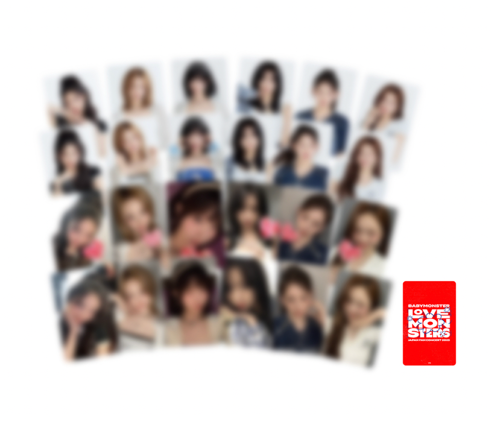 [BABYMONSTER] Love Monsters : Random Trading Card