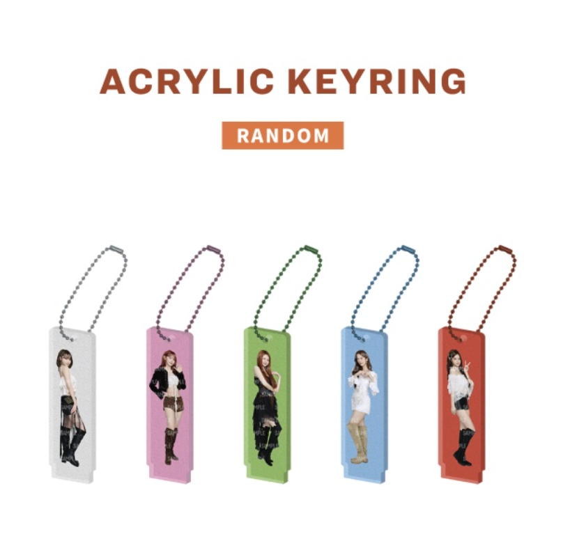 [LE SSERAFIM] 2025 TOUR : EASY CRAZY HOT ENCORE IN JAPAN : Acrylic Keyring