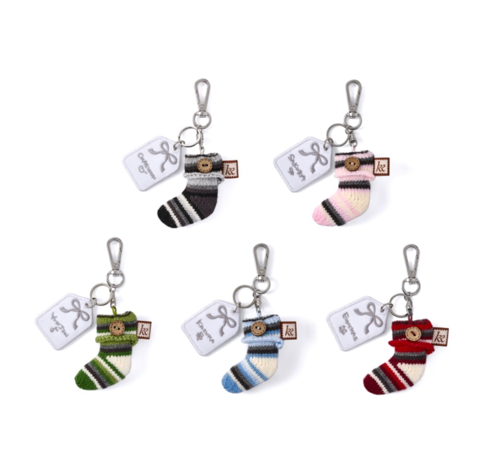 [LE SSERAFIM] Kkurochet : Sock Ornament Keyring
