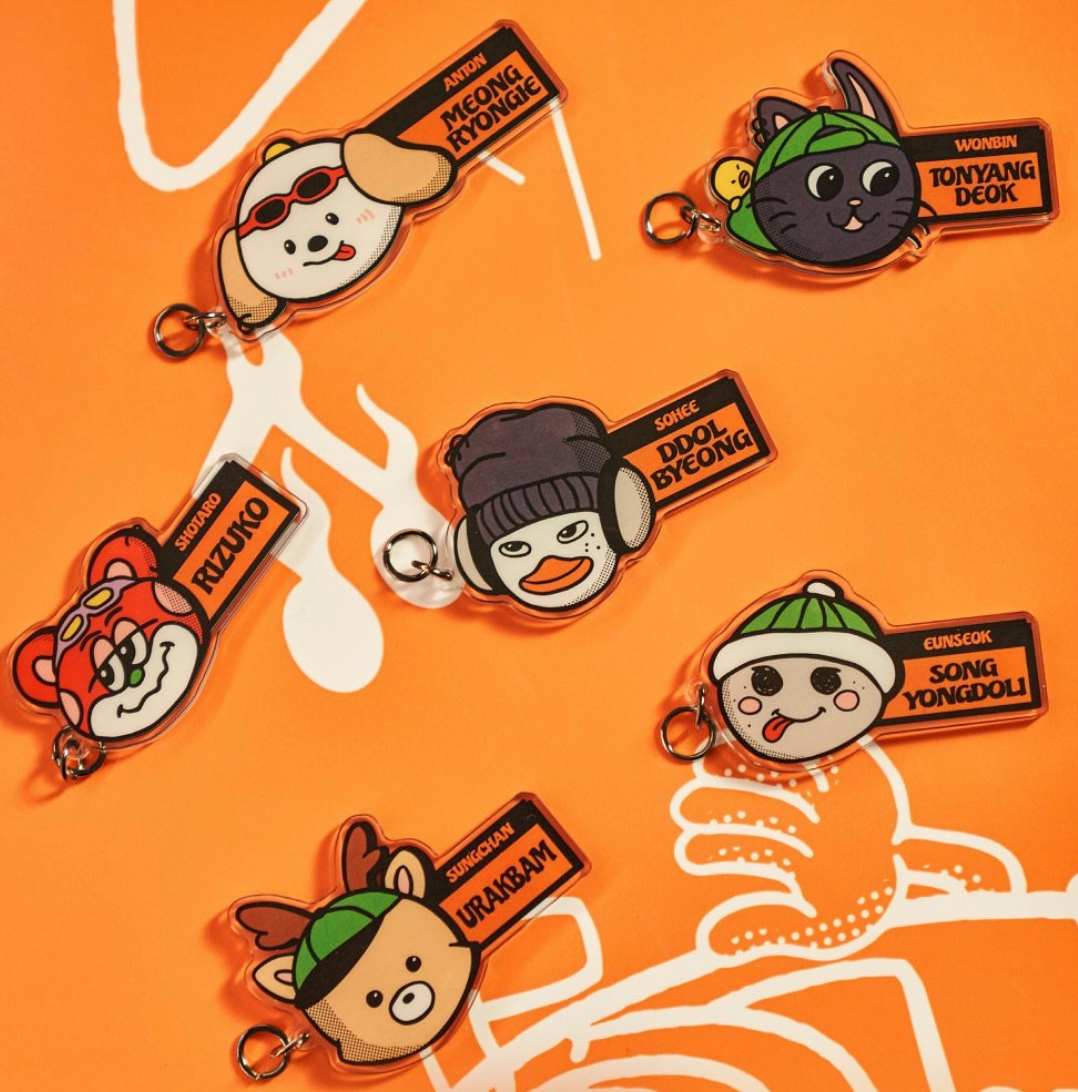 [RIIZE] Ever Riize Lessey Keyring & Photocard Set