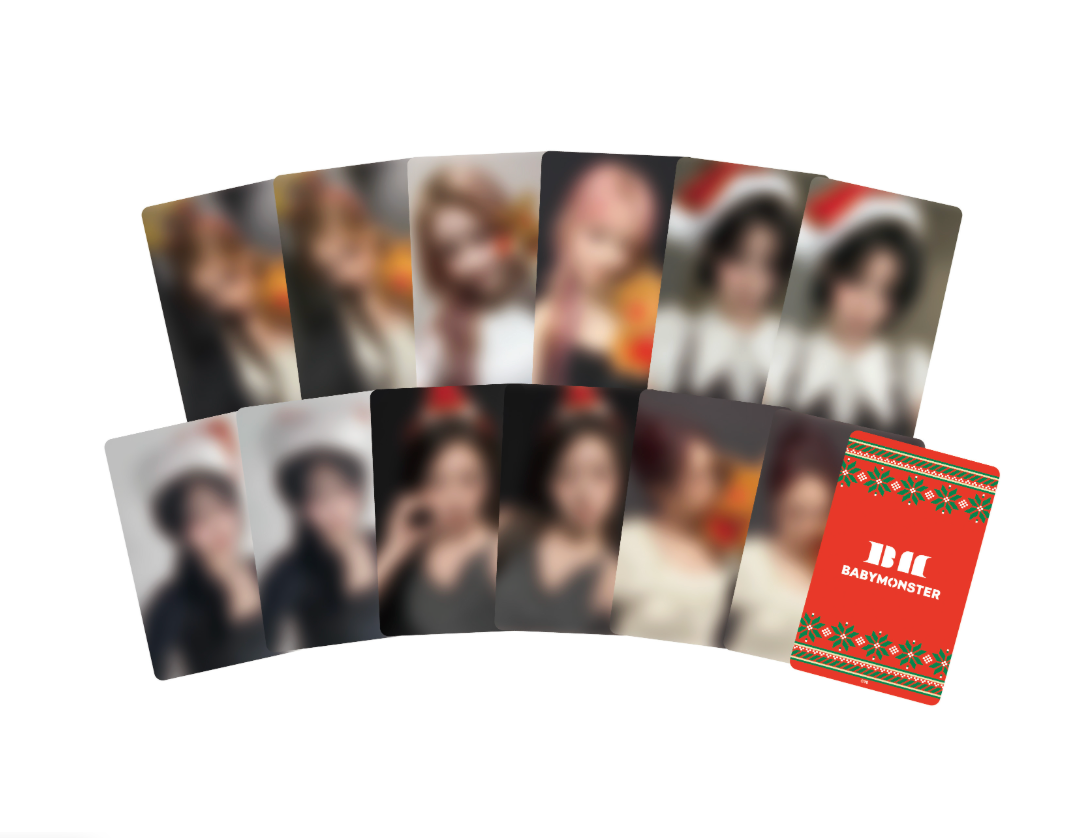 [BABYMONSTER] Christmas Selfie : Random Trading Card