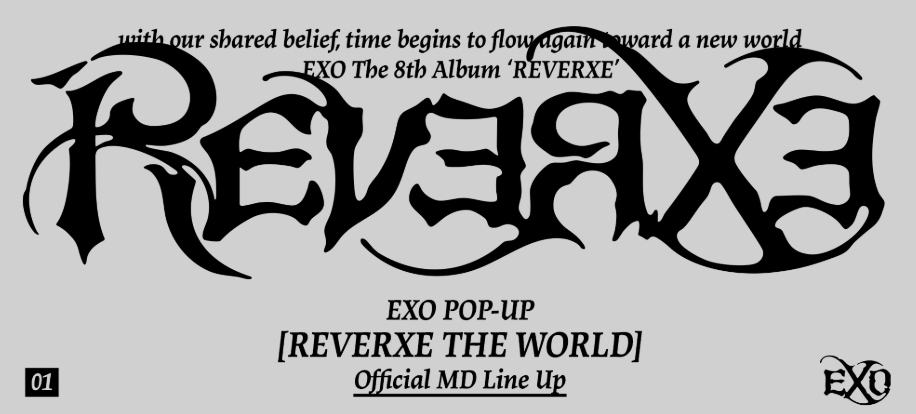 [EXO] REVERXE The World : Pop Up MD