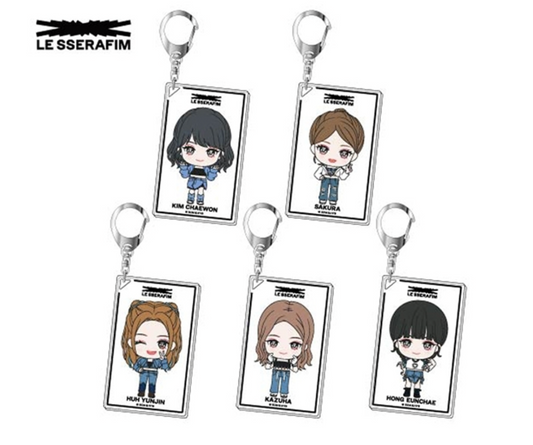 [LE SSERAFIM] Acrylic Keychain