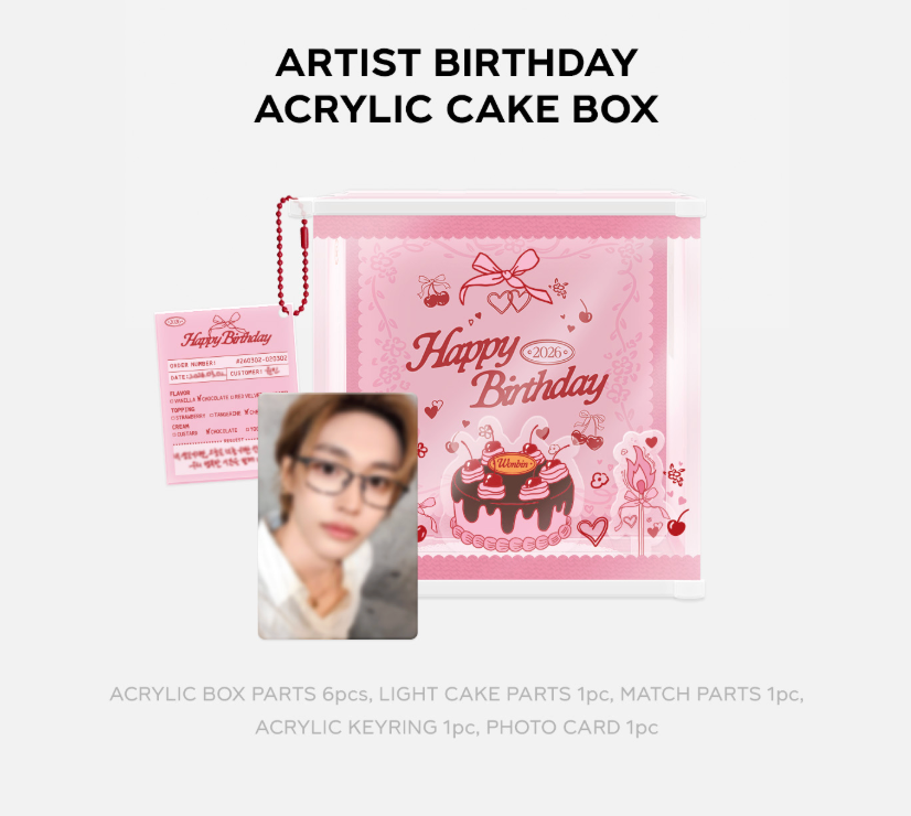 [RIIZE] Wonbin : 2026 Artist Birthday MD