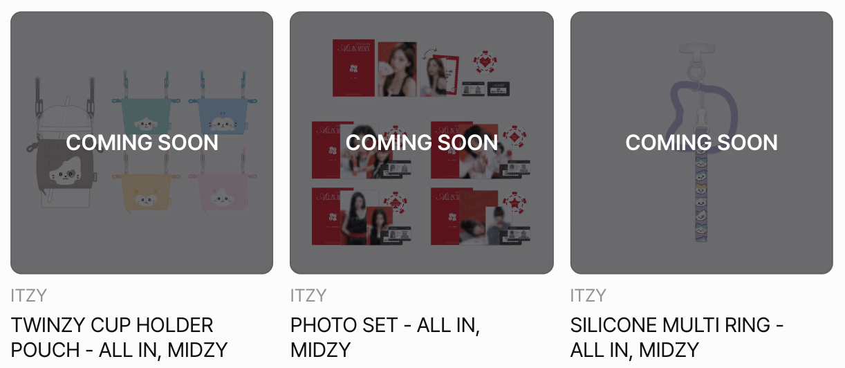 [ITZY] 5th Fanmeeting : ALL IN, MIDZY : Official MD