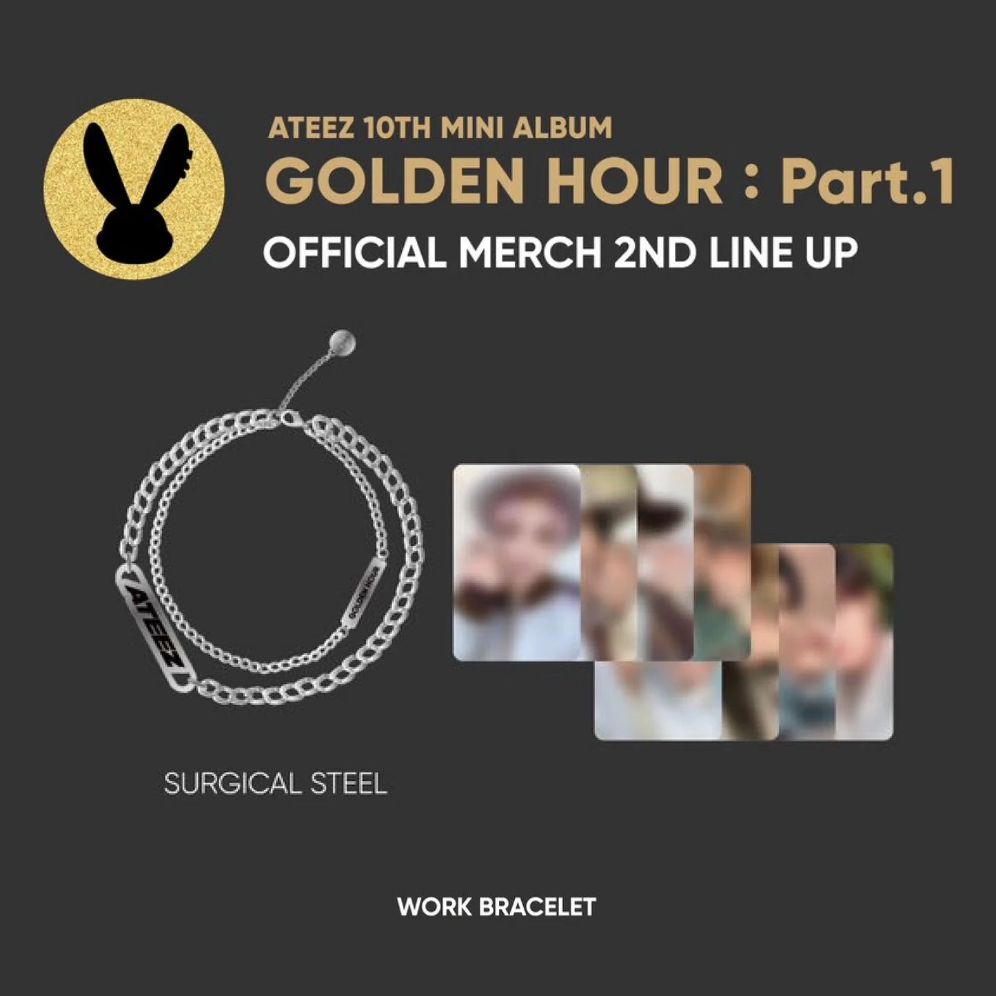 [ATEEZ] GOLDEN HOUR : Part.1 : Pop Up Exhibition & Store : 1st/2nd Line Up MD