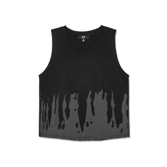 [BTS] Arirang : Sleeveless T-Shirt Crop Fit (Black)