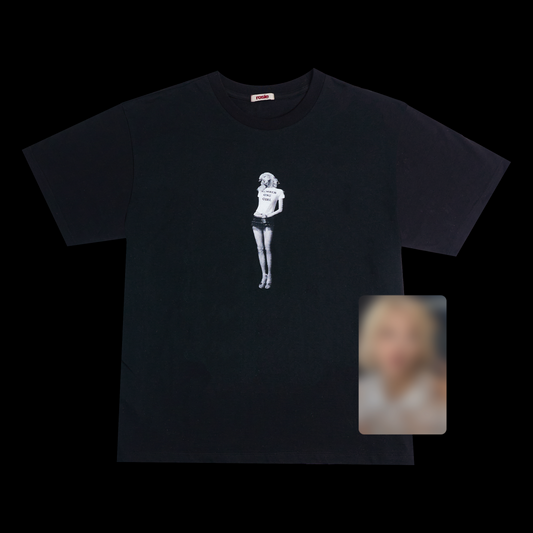 [BLACKPINK] Rose : Rosie : Black T-Shirt