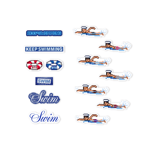 [BTS] Swim : Sticker Set