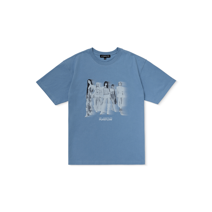 [LE SSERAFIM] Tour : Pureflow : Photo S/S T-Shirt