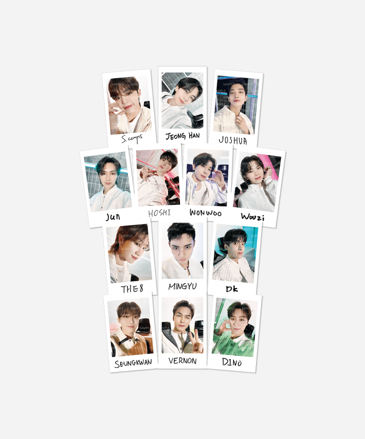 [SEVENTEEN] Tour Again : Follow To Japan : Instant Photo Sticker Card