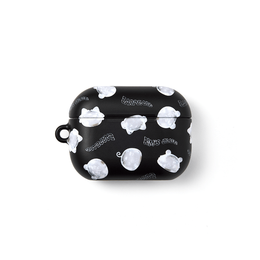 [LE SSERAFIM] Fim's Club x Earp Earp : Airpods Case (Black Pattern Ver)