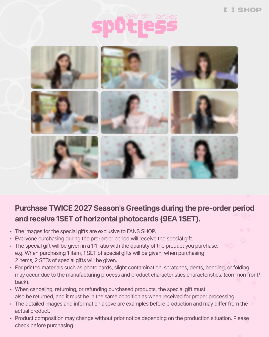 [TWICE] 2027 Season's Greetings (Spotless)