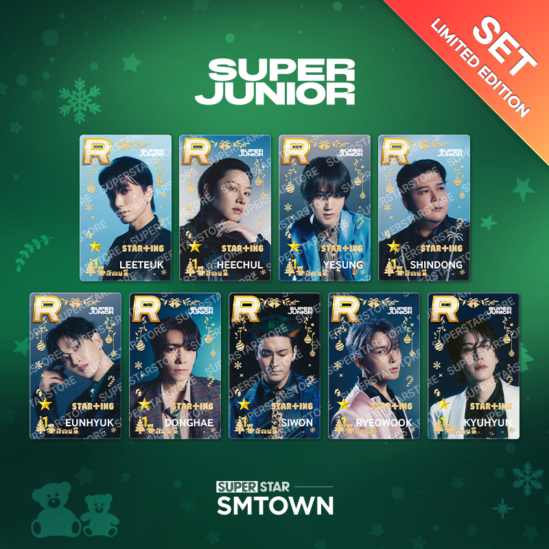 [LUCKY DRAW EVENT] [SUPER JUNIOR] STAR+ING Winter Superstar Photocard