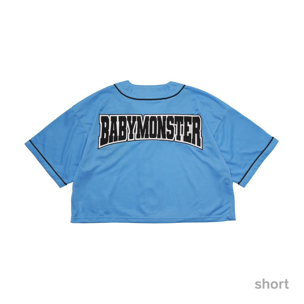 BABYMONSTER ベースボールシャツ＜25 SUMMER＞ BLACK BABYMONSTER] Baseball Shirt <25 SUMMER> – krmerch