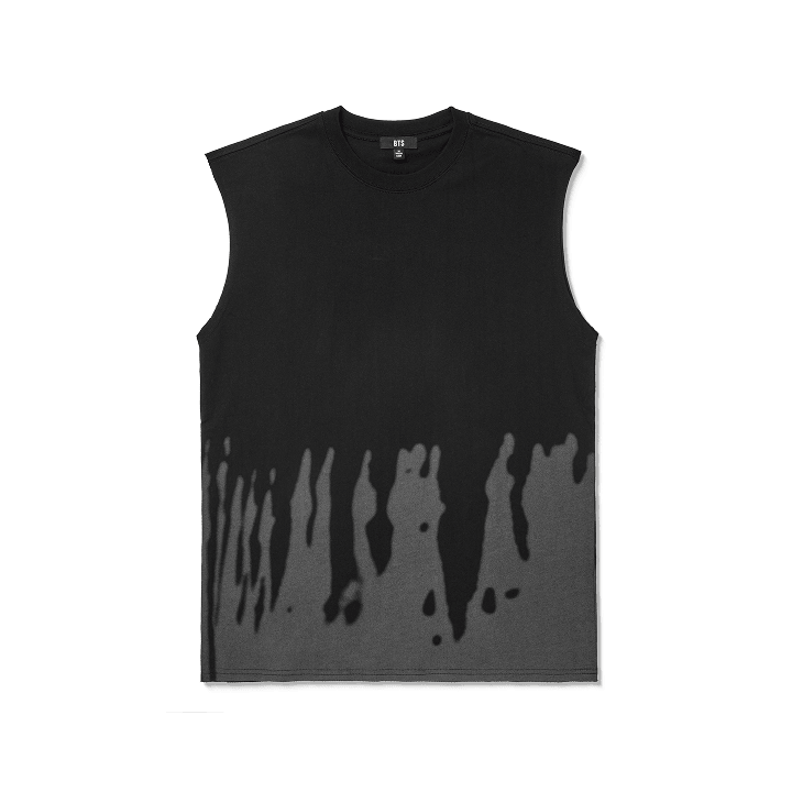 [BTS] Arirang : Sleeveless T-Shirt Over Fit (Black)