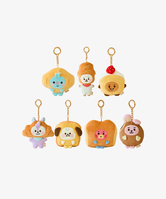 [BTS] Baby Plush Keyring : Bakery Shop
