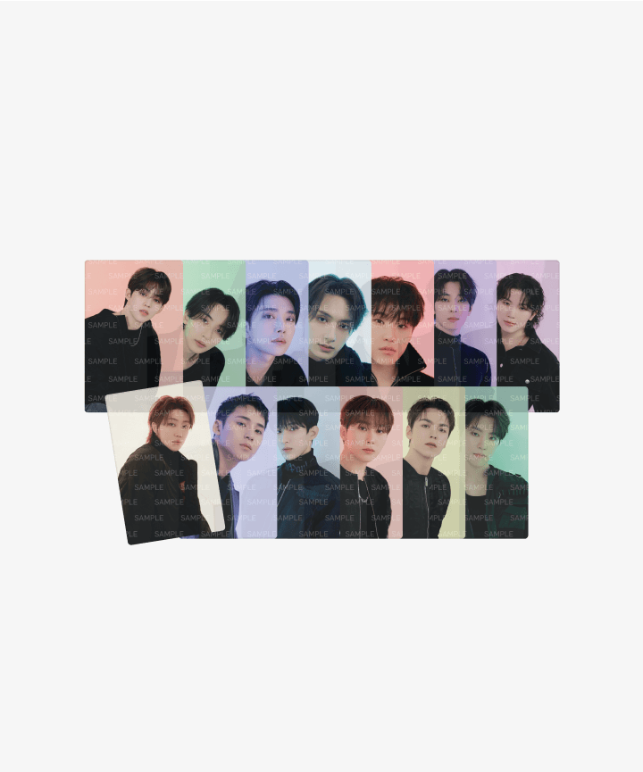 [SEVENTEEN] Follow : Tour Again : Clear Photocard Set