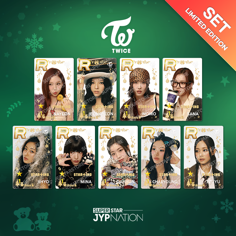 [LUCKY DRAW EVENT] [TWICE] STAR+ING Winter Superstar Photocard