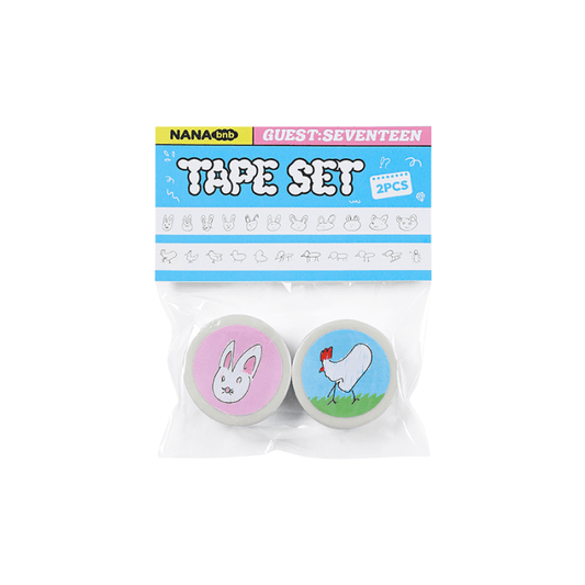 [SEVENTEEN] NANA bnb with Seventeen : Tape Set