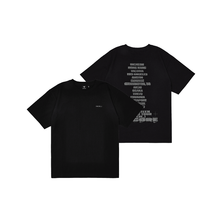 [SEVENTEEN] World Tour : NEW_ Encore : S/S T-Shirt Black Ver.1