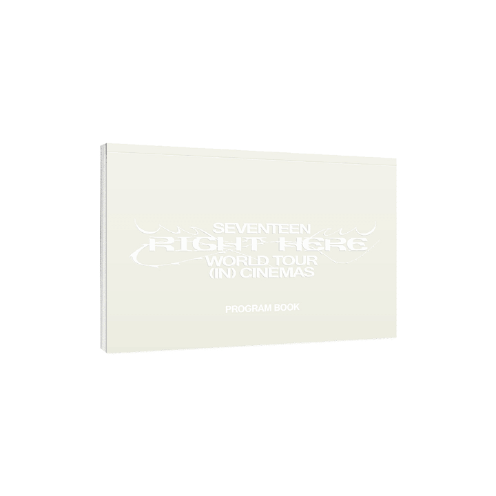 [SEVENTEEN] Seventeen World Tour Right Here : Program Book
