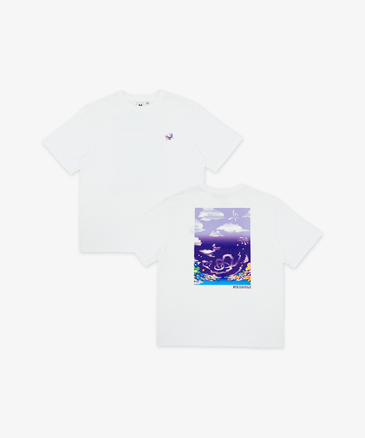 [BTS] 10th Festa : S/S T-Shirt_Graphic (White)