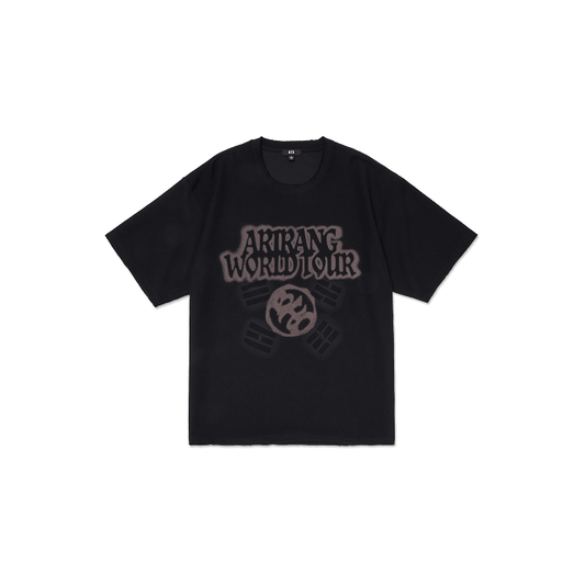 [BTS] World Tour : Arirang : S/S Tour T-Shirt (Black)