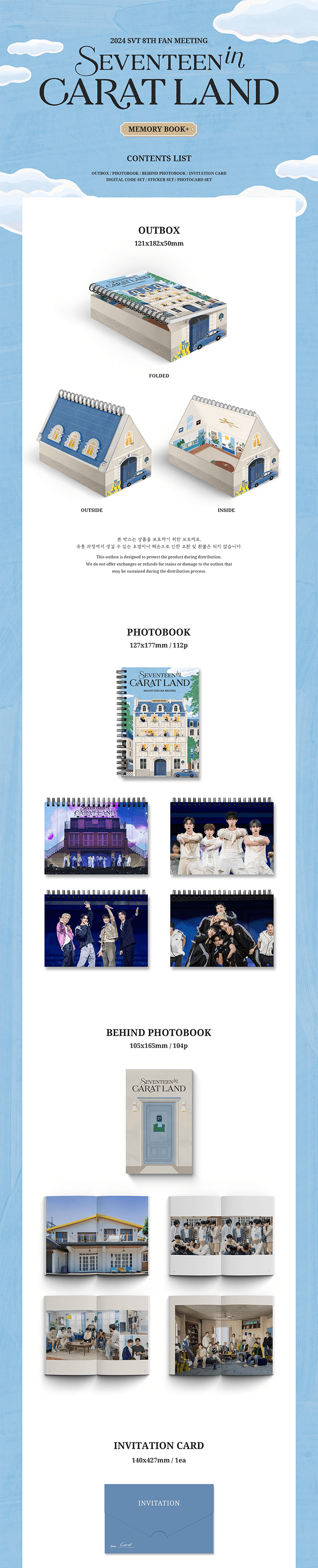 SEVENTEEN] 2024 SVT 8TH FAN MEETING Memory Book – krmerch