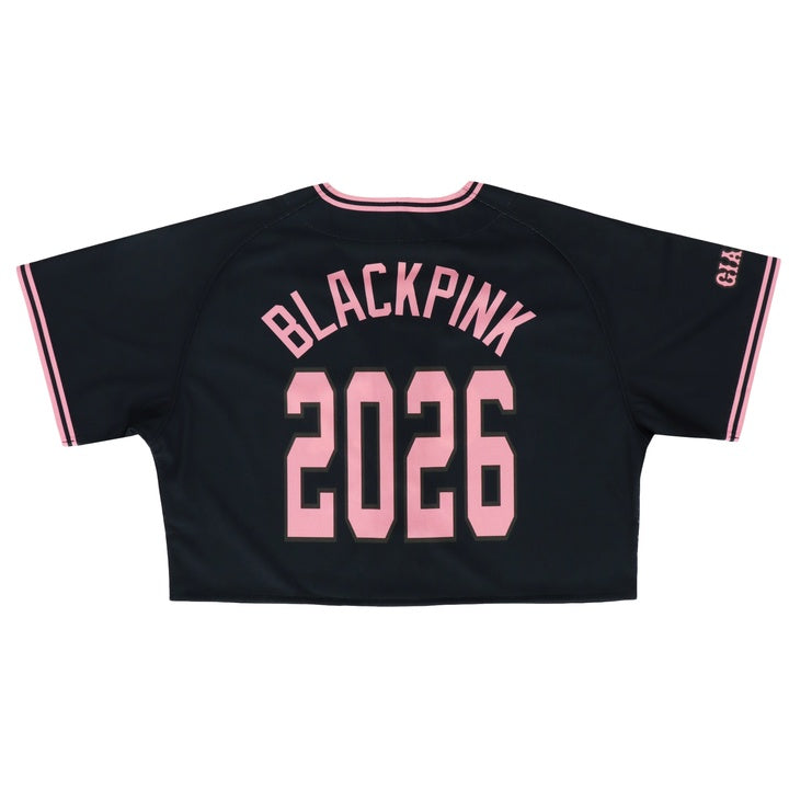 [BLACKPINK] Yomiuri Giants x BLACKPINK Cropped Black Uniform