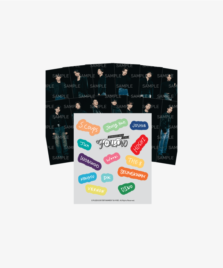 [SEVENTEEN] Follow : Tour Again : Sticker Set