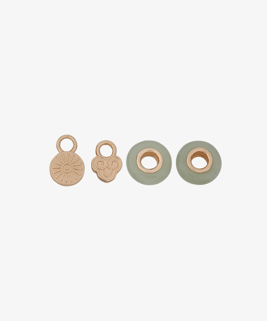 [BTS] 2024 Dalmajung : Earrings Charm Set (Gold)