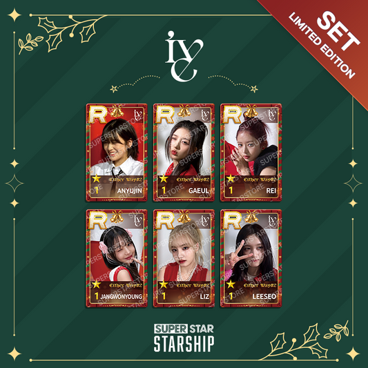 [LUCKY DRAW EVENT] [IVE] Christmas Superstar Photocard