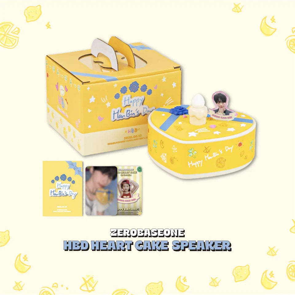 [ZEROBASEONE] Sung Hanbin Happy Birthday : Heart Cake Speaker