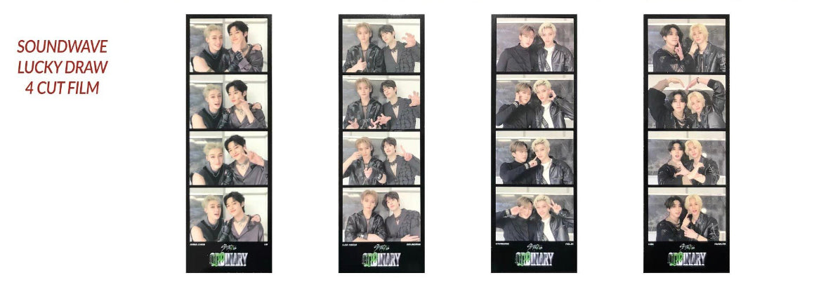 [STRAY KIDS] Oddinary : Lucky Draw : 4 Cut Film Photo