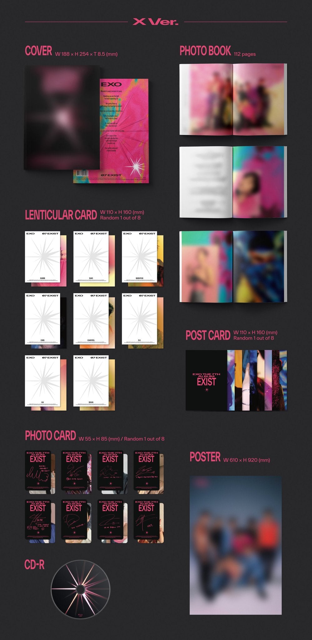 [EXO] EXIST : Photobook Ver.