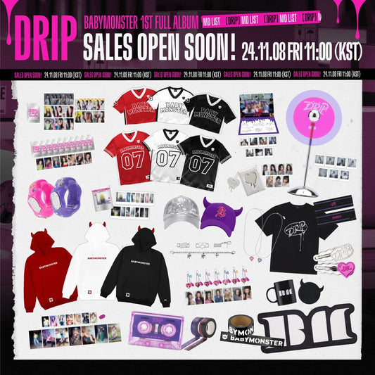 [BABYMONSTER] Drip : Official MD