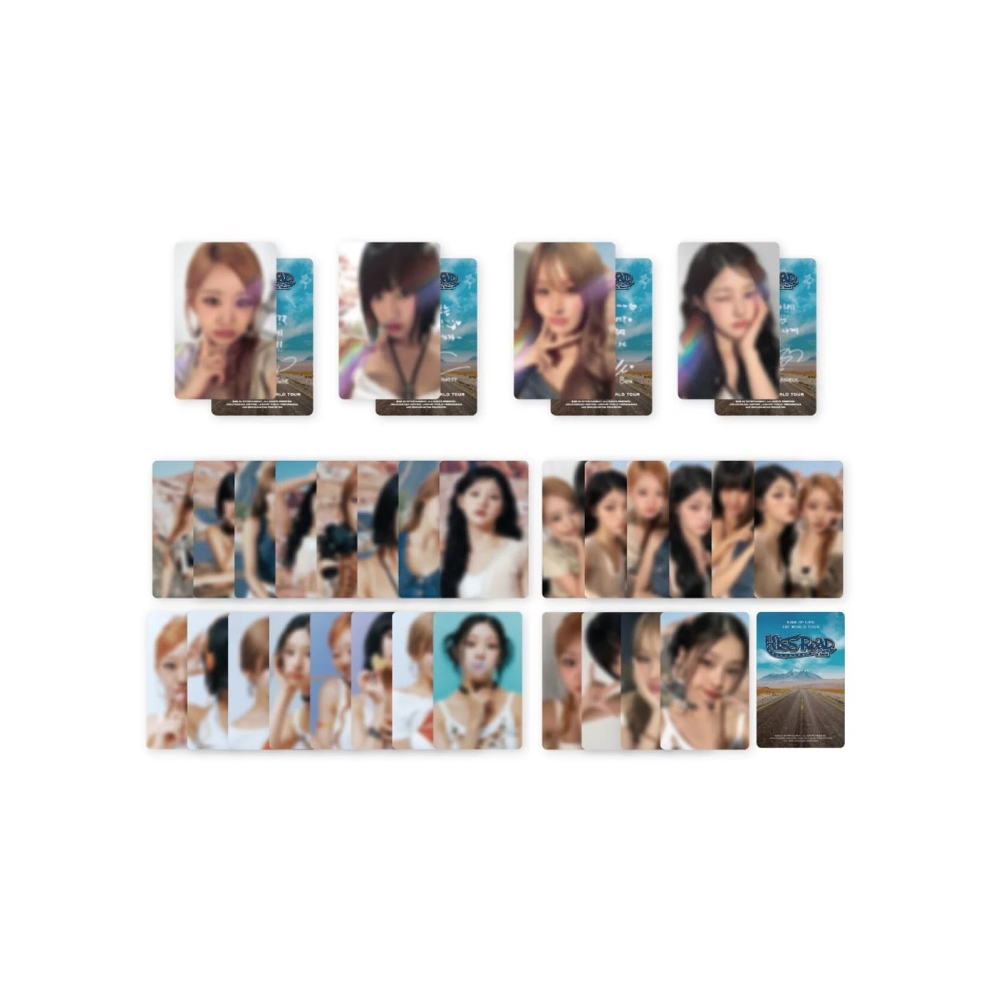 [KISS OF LIFE] - 1ST WORLD TOUR [KISS ROAD In Seoul] Trading Card