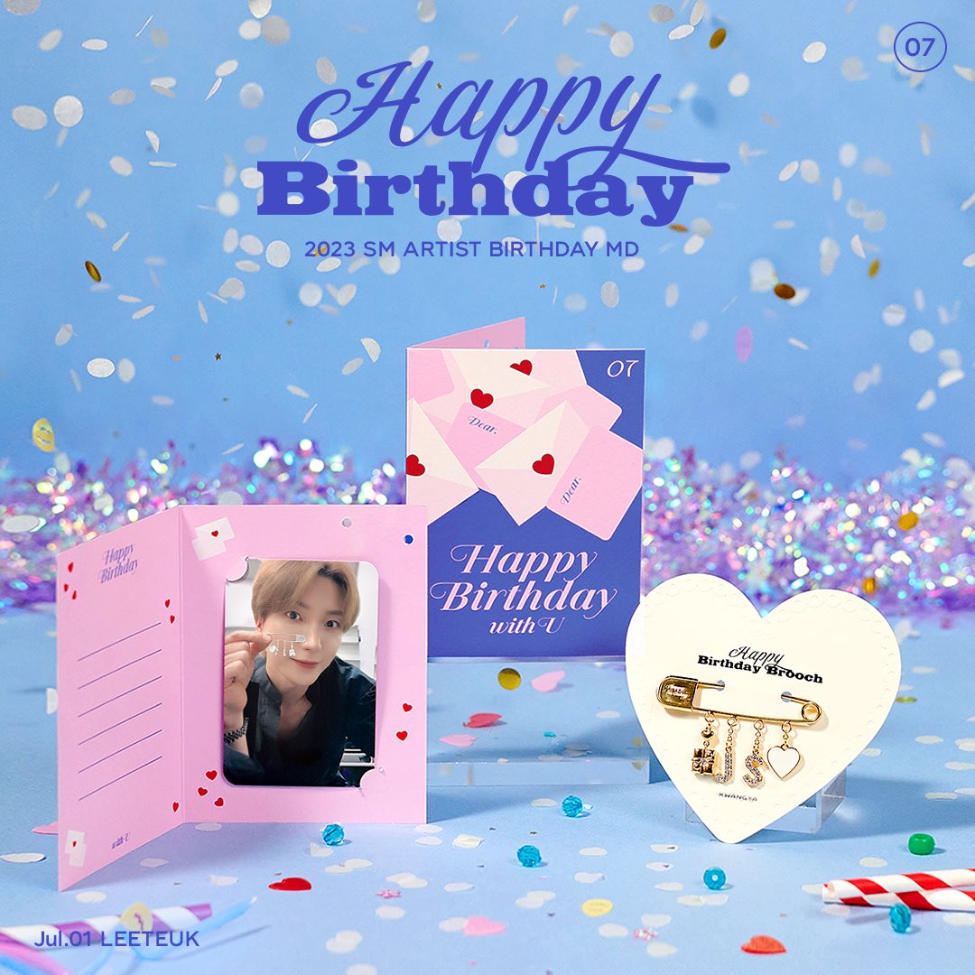 [SUPER JUNIOR] Leeteuk : Artist Birthday Card