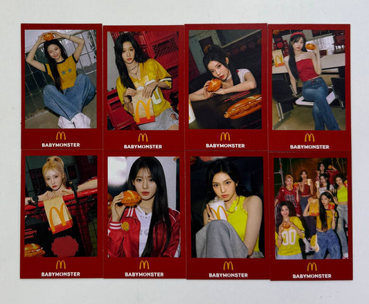[LUCKY DRAW EVENT] [BABYMONSTER] Mcdonalds 2.0 POB Photocard