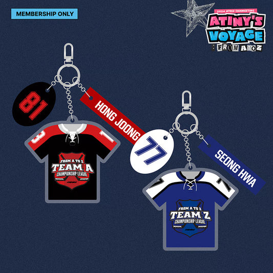 [ATEEZ] [FROM A TO Z] TEAM A / TEAM Z : Acrylic Keyring