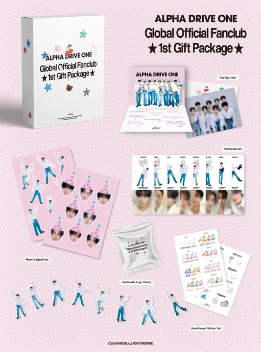 [ALPHADRIVEONE] Global Official Fanclub ‘Special Gift Package’
