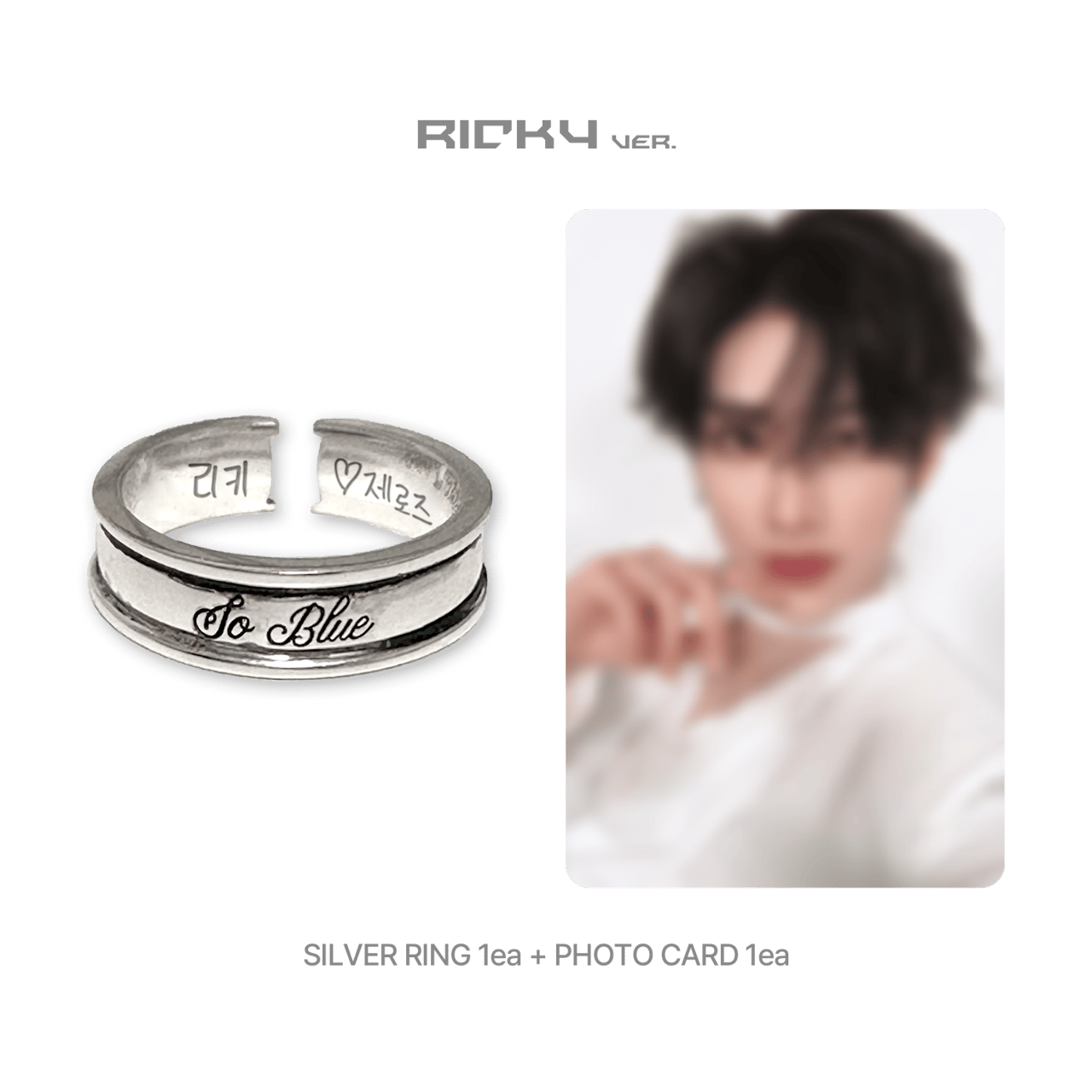[ZEROBASEONE] Blue Paradise : Pop Up Store : Ring (925 Silver)