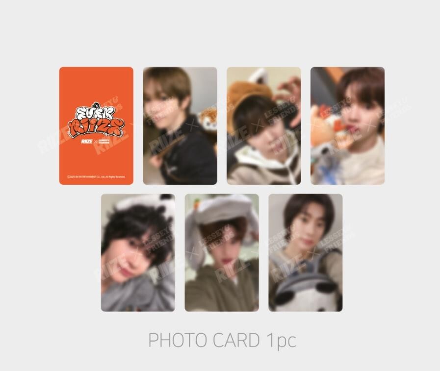 [RIIZE] Ever Riize Lessey Keyring & Photocard Set