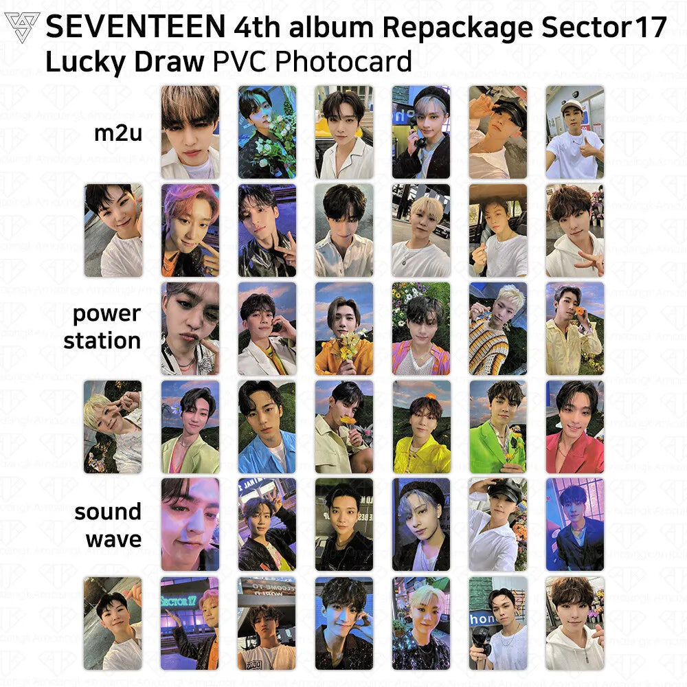 [SEVENTEEN] Sector 17 : POB Photocard